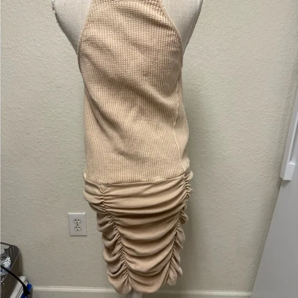 FREE PEOPLE One Thermal Mini Dress Size Large - Picture 8 of 16